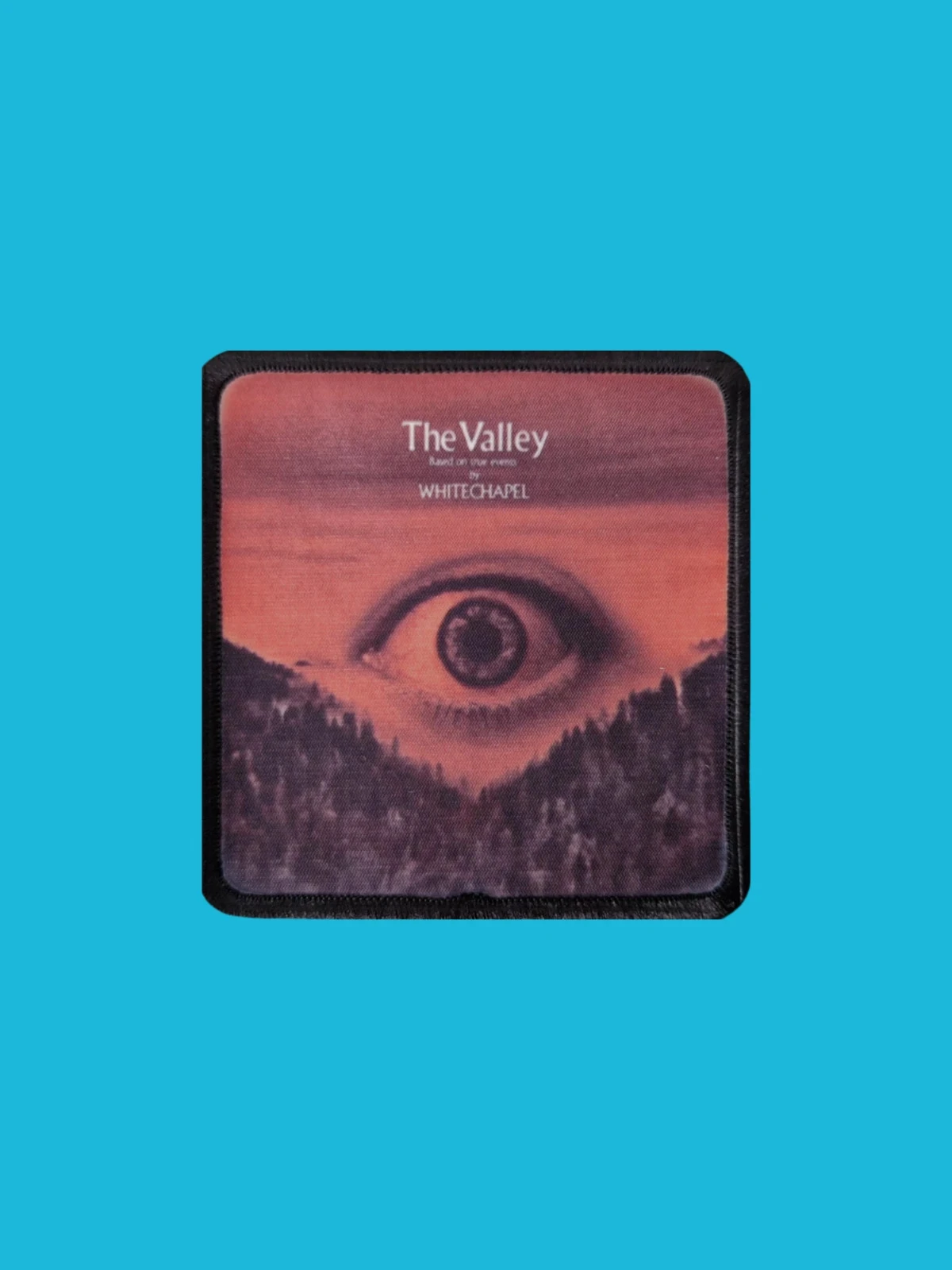 Patch Whitechapel - The Valley - Imprimé - Carré de 7,5 x 7,5 centimètres